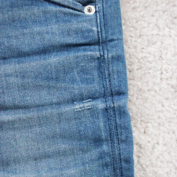 Hudson Collin Low Rise Skinny Leg Crop Ankle Denim Jeans w/ Flap Pockets, Sz 24 - Picture 12 of 12